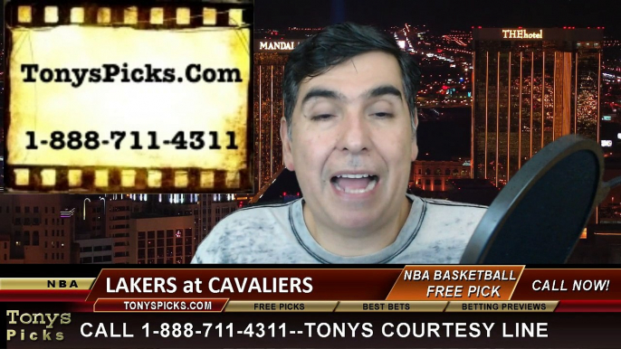 Cleveland Cavaliers vs. LA Lakers Free Pick Prediction NBA Pro Basketball Odds Preview 2-8-2015