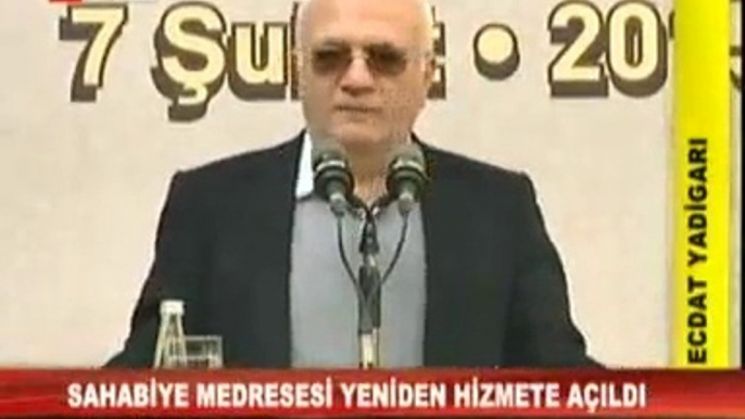 Kayseri Sahabiye Medresesi Restore Edilerek Yeniden Hizmete Açıldı - Mustafa Elitaş, Mehmet Özhaseki