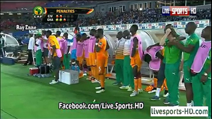 Cote d’ivoire 9-8 Ghana # Penalty