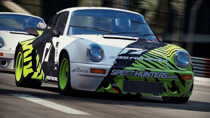 Team Need for Speed Porche 911 Carrera RSR 3.0 - Riviera Port Boucle