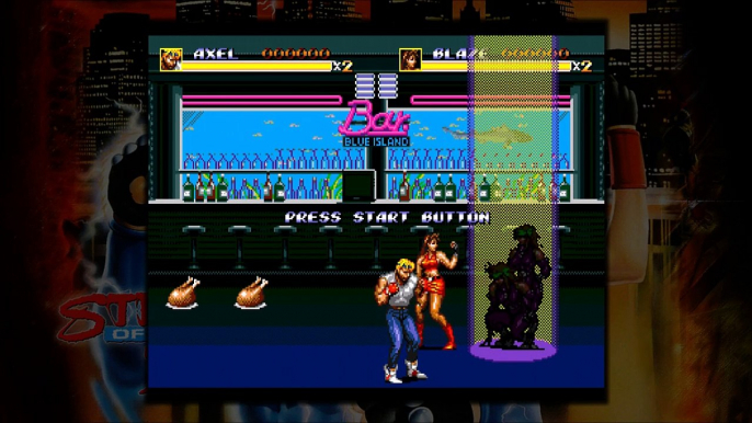 Streets of Rage 3 - Bare Knuckle 3 - Intros Jap, Euro et Us (SEGA Megadrive) Gameplay Xbox 360