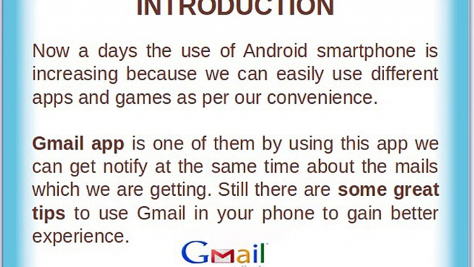 Top Tips And Tricks For GMAIL On Your Android Smartphone