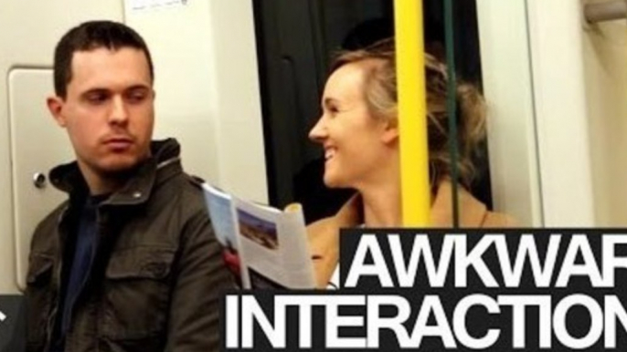 Man Instigates Awkward Encounters on London Underground