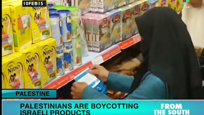 Palestina: Gazans boycott Israeli goods