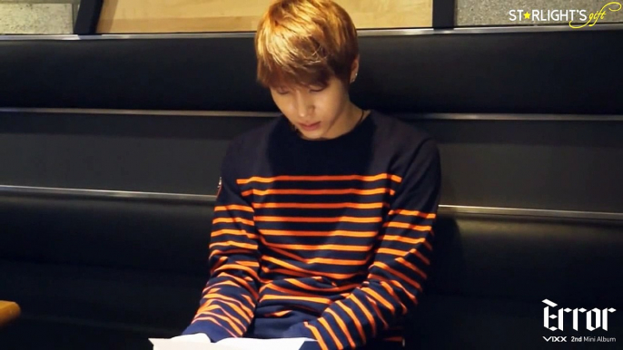 [PT/BRSUB] 20141104 Naver Starcast - VIXX Members’ Letters