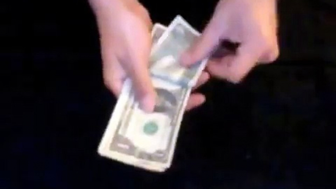 best easy cool magic tricks revealed   Turning Paper Into Cash Magic Trick Revealed