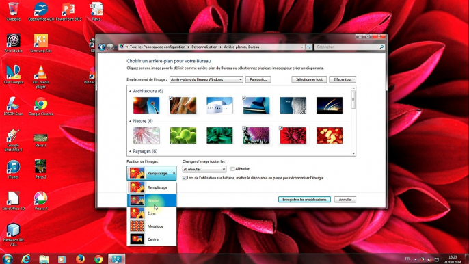 Tuto - Windows 7 - Changer l'image du bureau