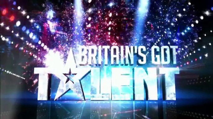 Stevie Pink master illusionist takes to the stage Week 6 Auditions Britains Got Talent 2013