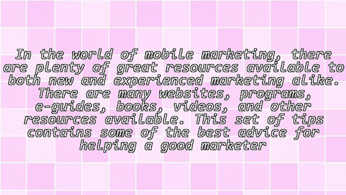 Build Customers And Profits Through Mobile Marketing