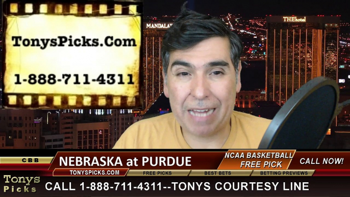 Purdue Boilermakers vs. Nebraska Cornhuskers Free Pick Prediction NCAA College Basketball Odds Preview 2-15-2015
