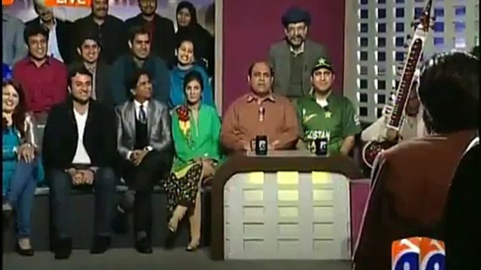 Geo News Khabar Naak - 15th February 2015 With Muhammad Hafeez