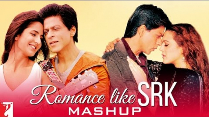 Romance like SRK - Mashup  Valentines Day 2015 Special (BollywoodMashup)