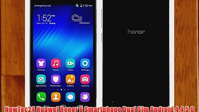 NewTec24 Huawei Honor 6 Smartphone Dual Sim Android 4.4 5.0 pouces D?bloqu? 4G LTE Octa Core