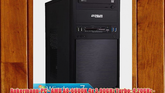 Ankermann-PC - AMD A8-6600K 4x 3.90GHz Turbo: 4.20GHz - Gigabyte GeForce GTX 750 2048 MB -