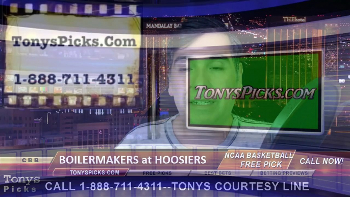 Indiana Hoosiers vs. Purdue Boilermakers Free Pick Prediction NCAA College Basketball Odds Preview 2-19-2015