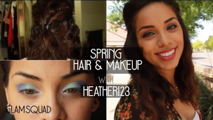 Spring Hair and Makeup ❤ GlamSquad ft. Heather123