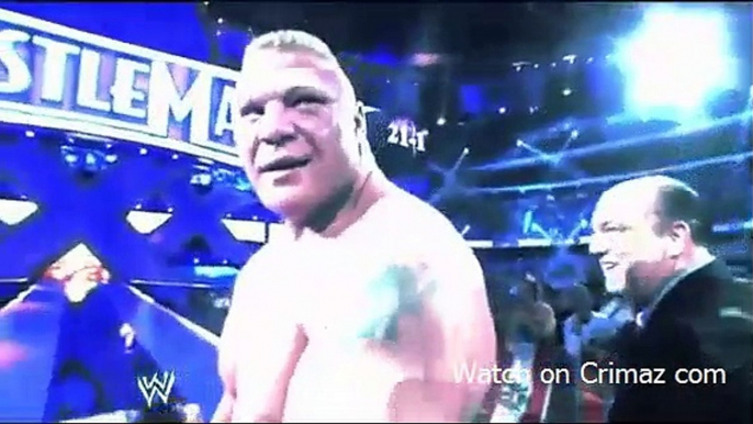 Roman Reigns vs Brock Lesnar Wrestlemania 31 Promo