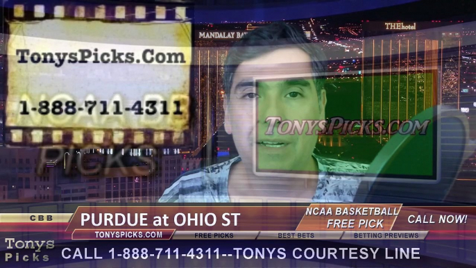 Ohio St Buckeyes vs. Purdue Boilermakers Free Pick Prediction NCAA College Basketball Odds Preview 3-1-2015