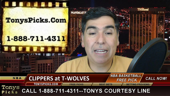Minnesota Timberwolves vs. LA Clippers Free Pick Prediction NBA Pro Basketball Odds Preview 3-2-2015
