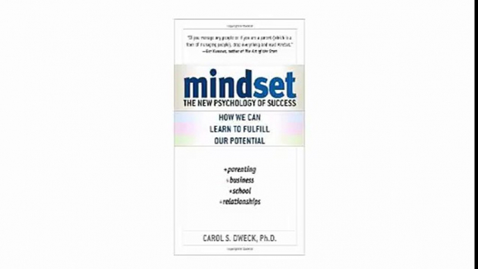 Mindset The New Psychology of Success