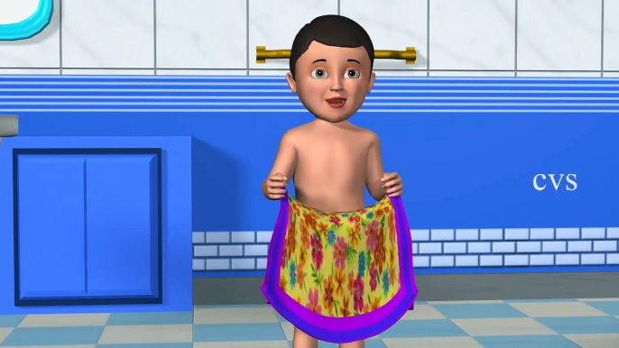 3D Animation After A Bath Nursery rhymes for childrens with lyrics_2