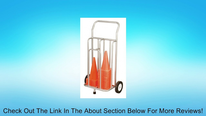 Champion Sports Steel Cone Storage Cart On Wheels Review