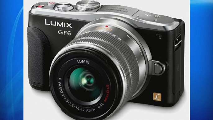 Panasonic Lumix DMC-GF6KEF-K Kit Compact num?rique hybride 16 Mpix Noir   Objectif 14-42 mm