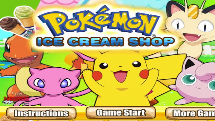 Jeu de Pokemon - Pokemon barre de crème glacée jeu - Jeux gratuits en ligne