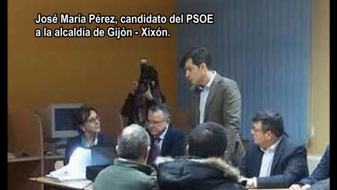 Candidato PSOE a la alcaldía de Gijón se compromete mejorar calidad del aire