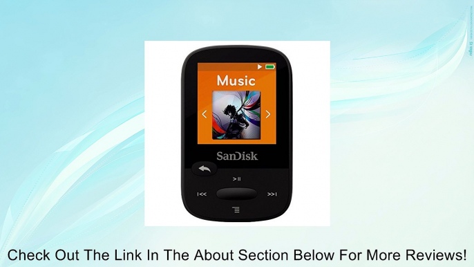 SanDisk Clip Sport - 4GB MP3 Player with LCD Screen and MicroSDHC Card Slot (SDMX24-004G-G46K) Black (Certified Refurbished) Review
