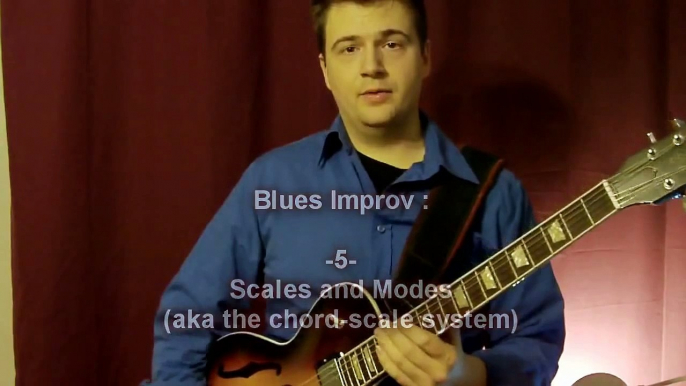 Jazz Guitar Improvisation: Jazz Blues Soloing for all levels - Step by Step Jazz Guitar Lesson