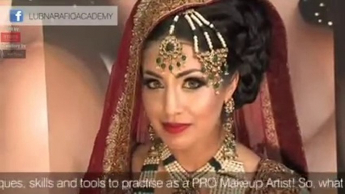 Asian Bridal Makeup Tutorial Lubna Rafiq Of Pakistani Indian Bengali