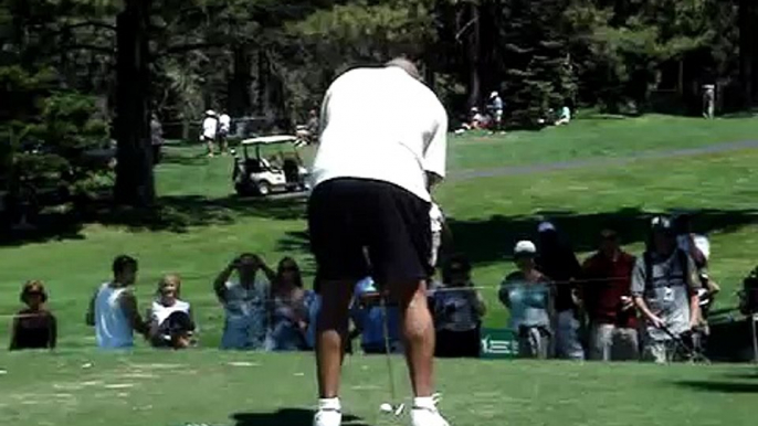 Charles Barkley Golf Swing