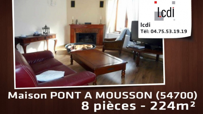 maison PONT A MOUSSON 8 pièces