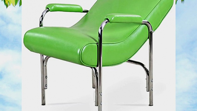 Neon Green Reclined Beauty Shampoo Salon Hair Chair