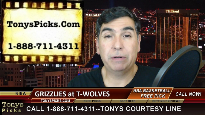 Minnesota Timberwolves vs. Memphis Grizzlies Free Pick Prediction NBA Pro Basketball Odds Preview 2-28-2015