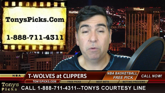 LA Clippers vs. Minnesota Timberwolves Free Pick Prediction NBA Pro Basketball Odds Preview 3-9-2015