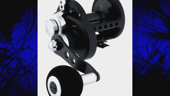 Daiwa Saltist Lever Drag Single Speed Conventional Fishing Reel (Black 50)