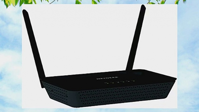 NETGEAR D1500-100UKS N300 Wireless ADSL2  Modem Router for Phone Line Connections Essentials