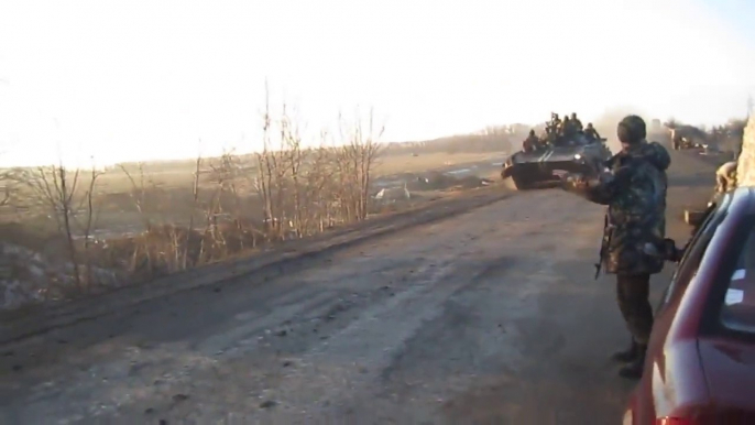 Drunk tank driver FAIL : violent crash! Ukraine drivers are worst than russian drivers