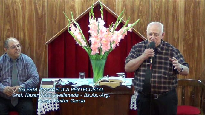 Iglesia Evangélica Pentecostal - Jesus nos limpia de todo pecado. 01-03-2015