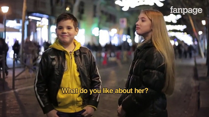 What Happened When A Bunch Of Young Boys Were Told To Slap A Beautiful young Girl