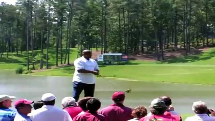 Charles Barkley golf swing montage