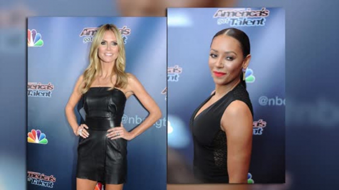 Heidi Klum And Mel B Rekindle Their Fashion War For AGT Season 10