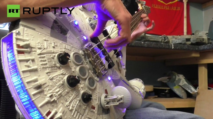 The Force is Strong in This Fleet of Star Wars Themed Guitars