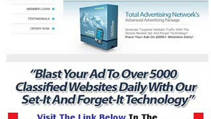 Total Advertising Network Facts Bonus + Discount