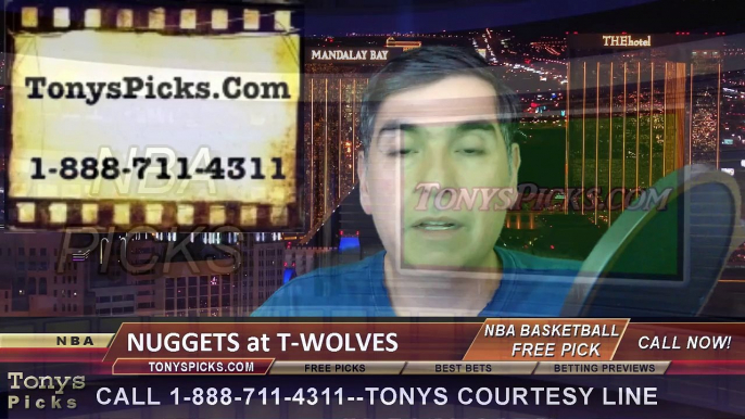 Minnesota Timberwolves vs. Denver Nuggets Free Pick Prediction NBA Pro Basketball Odds Preview 3-4-2015