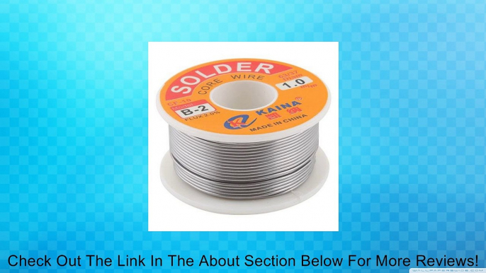 1mm Electronic Lead Soldering Solder Enamell Wire Reel Review