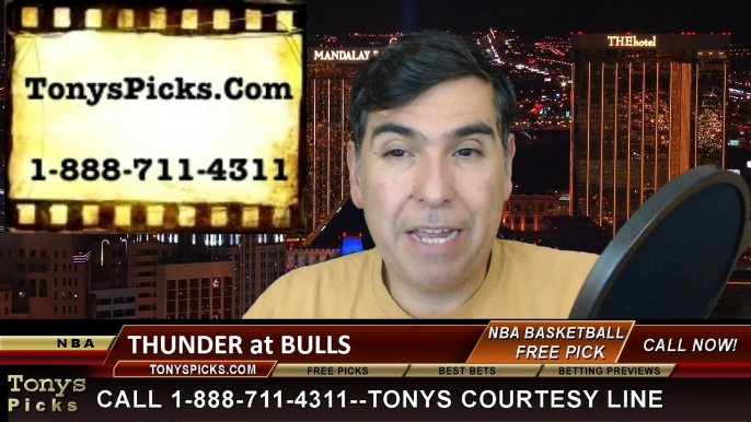 Chicago Bulls vs. Oklahoma City Thunder Free Pick Prediction NBA Pro Basketball Odds Preview 3-5-2015