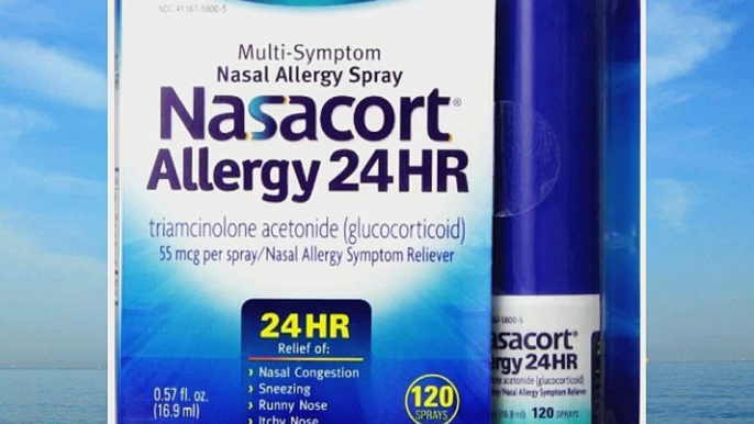 Nasacort Allergy 24 Hour 120 Sprays 0.57 Fluid Ounce (Pack of 3)